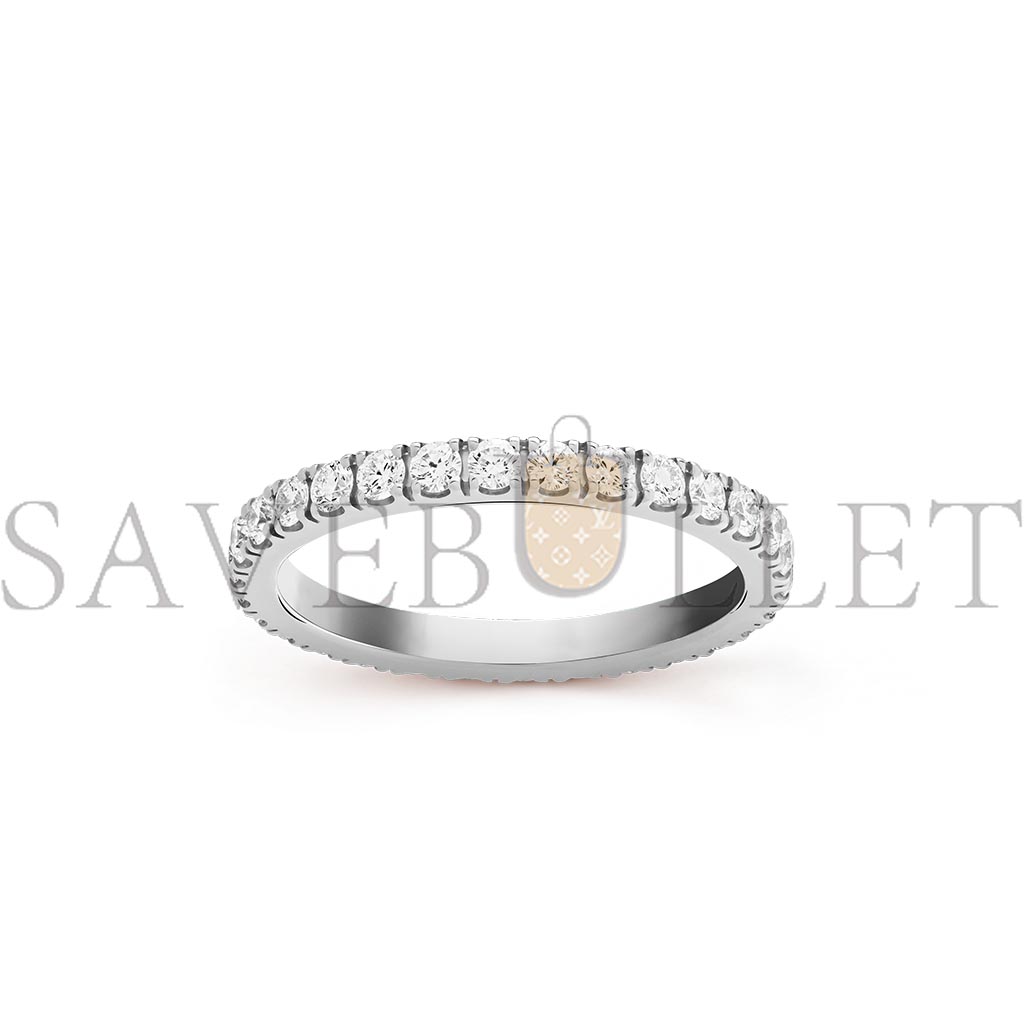 VAN CLEEF ARPELS FÉLICITÉ WEDDING BAND, 2.1 MM - WHITE GOLD, DIAMOND VCARP7RG00 VAN CLEEF ARPELS FÉLICITÉ WEDDING BAND, 2.1 MM - WHITE GOLD, DIAMOND VCARP7RG00